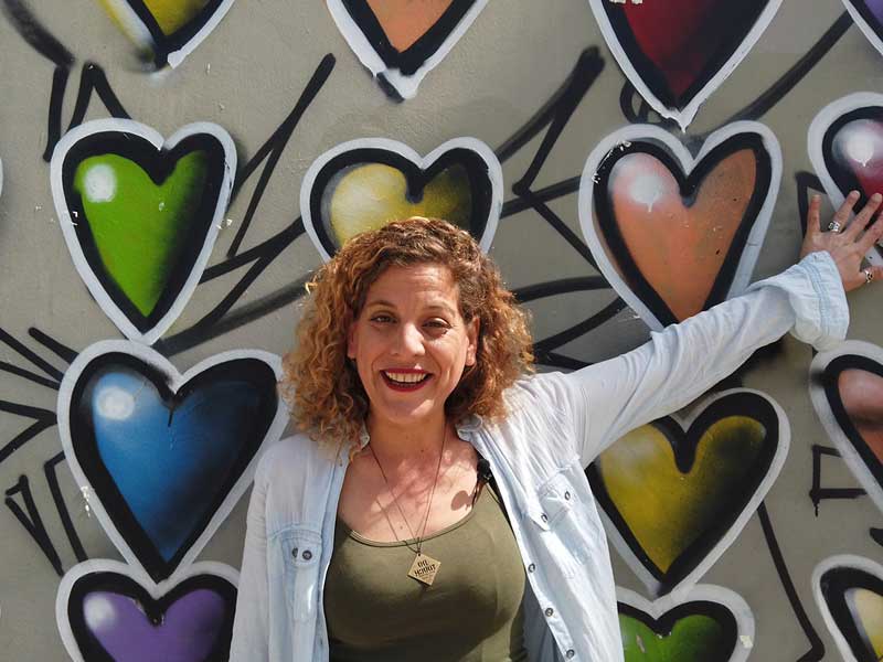 קיר הלבבות - סיור גרפיטי ואמנות רחוב בפלורנטין