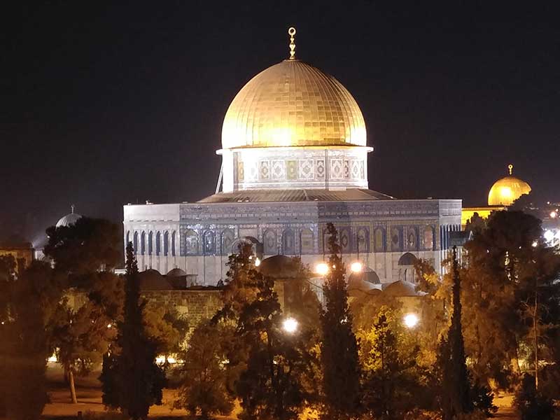 סיור בכיפת הזהב בהר הבית