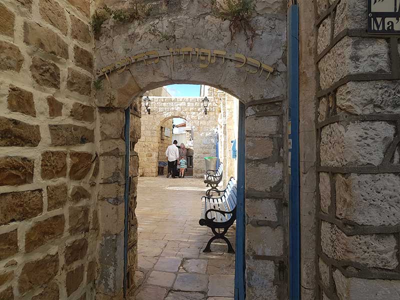 סיוא עצמאי בצפת - בית הכנסת הארי