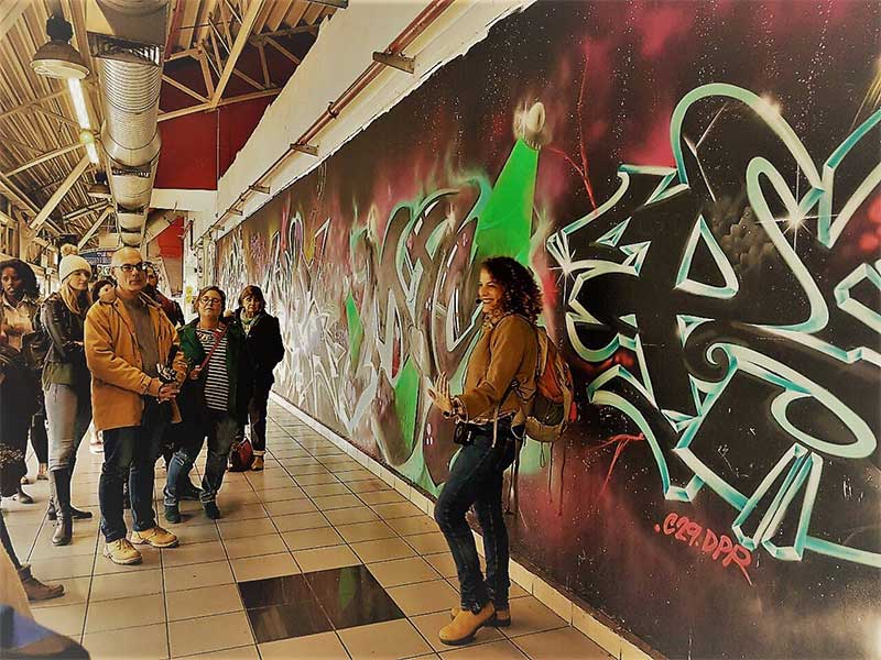 סיור גרפיטי בתחנה המרכזית תל אביב